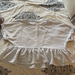 Alter’d State white short sleeve top